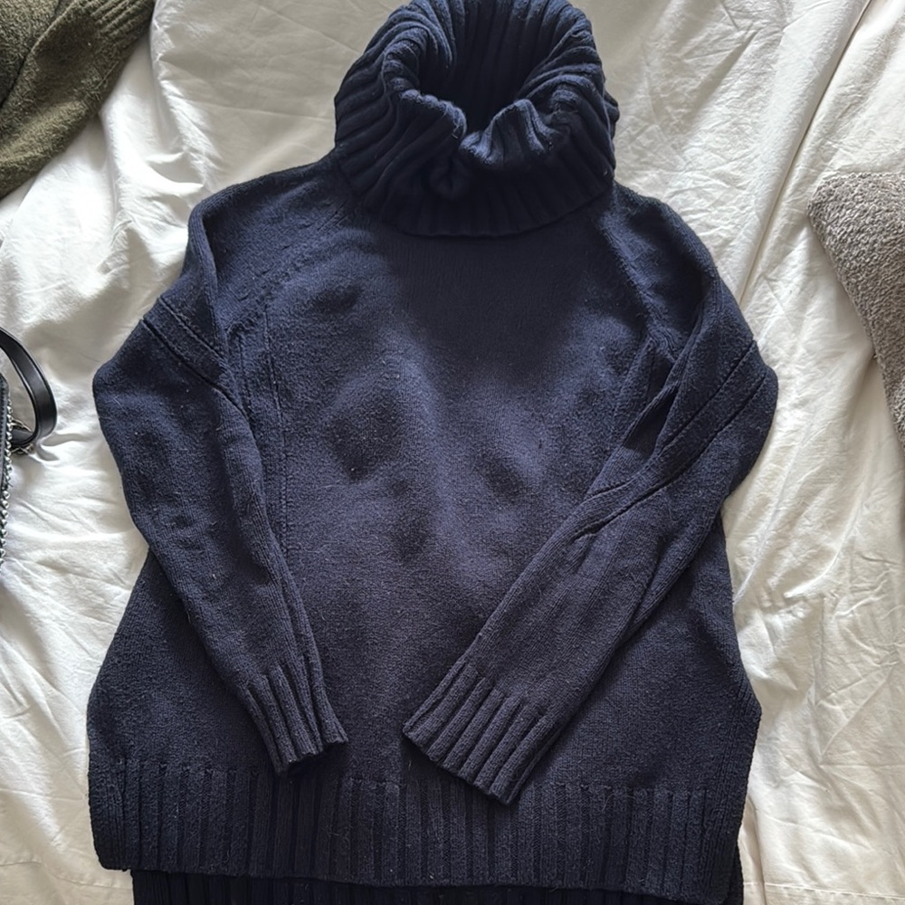 LOFT Knit Turtleneck Sweater